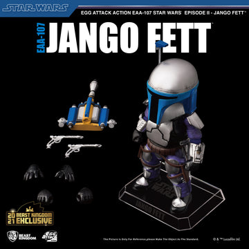 Beast Kingdom EAA-107 Star Wars Episode II: Jango Fett Egg Attack Action Figure